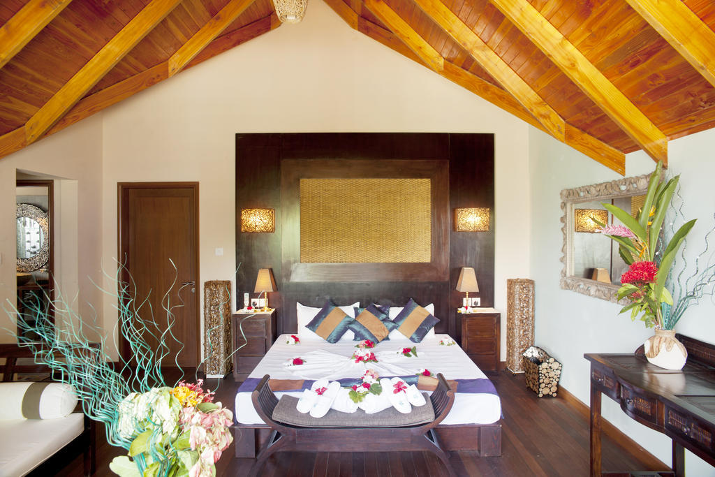 Le Relax Beach House La Digue Rum bild