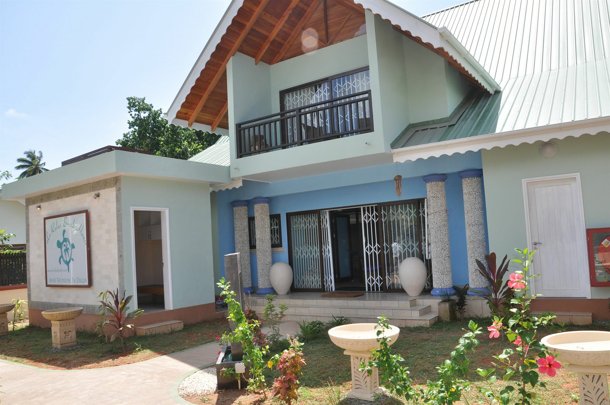 Le Relax Beach House La Digue Exteriör bild