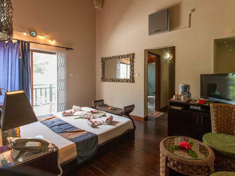 Le Relax Beach House La Digue Exteriör bild